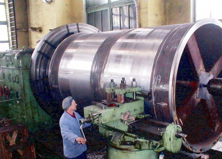 Механическая обработка корпуса шаровой мельницы